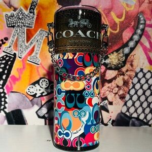 Handmade Boujee Colorful Tumbler with Chain